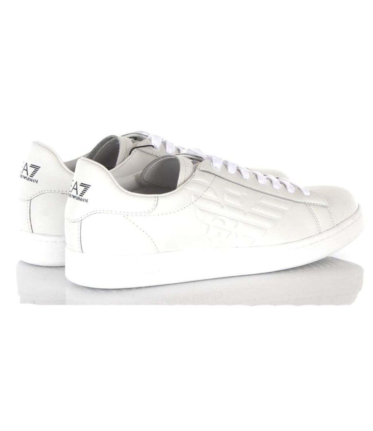 EA7 Emporio Armani Sneakers Uomo Mod. X8X001 XCC51 00001 WHITE Bianco