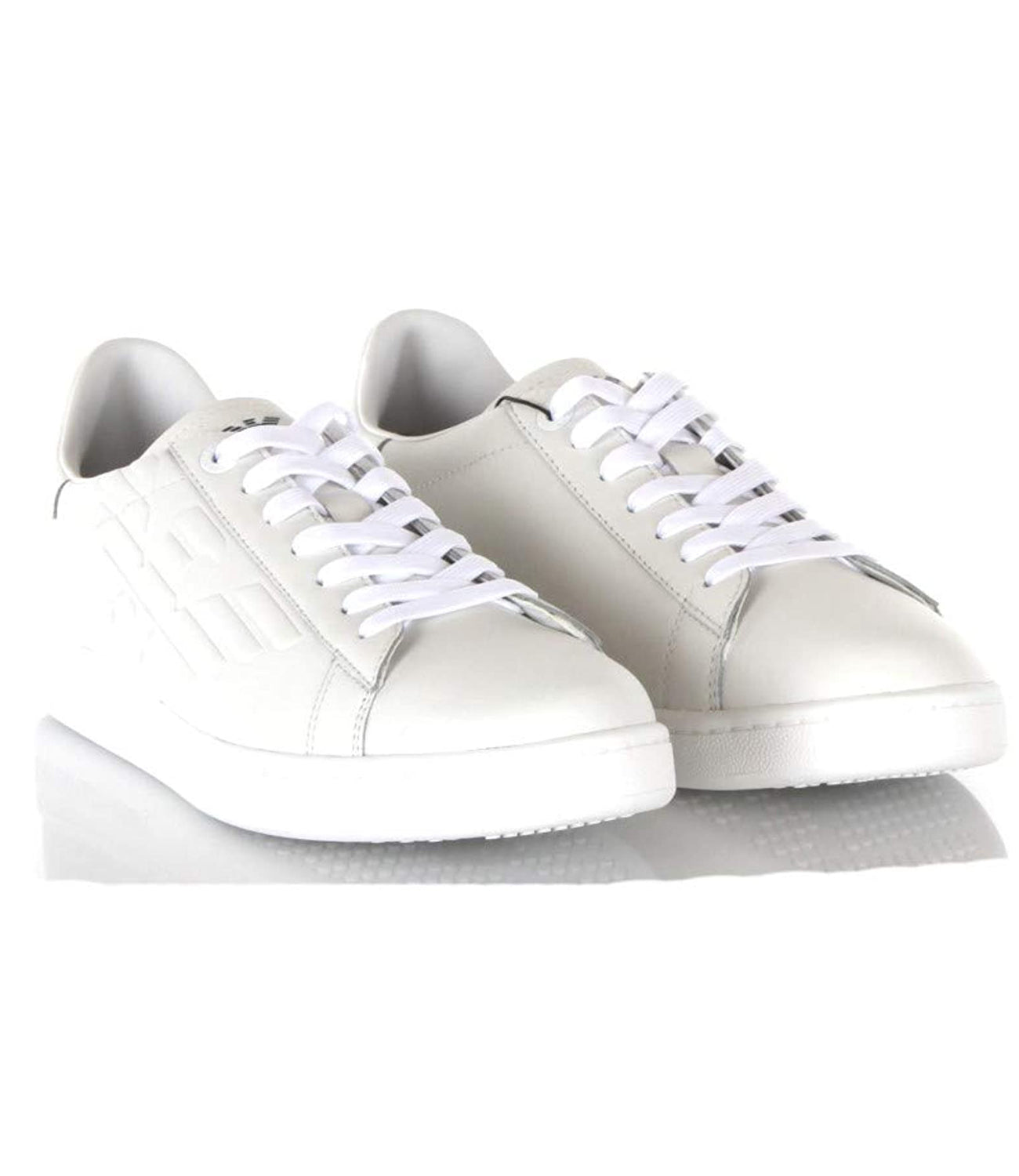 EA7 Emporio Armani Sneakers Uomo Mod. X8X001 XCC51 00001 WHITE Bianco