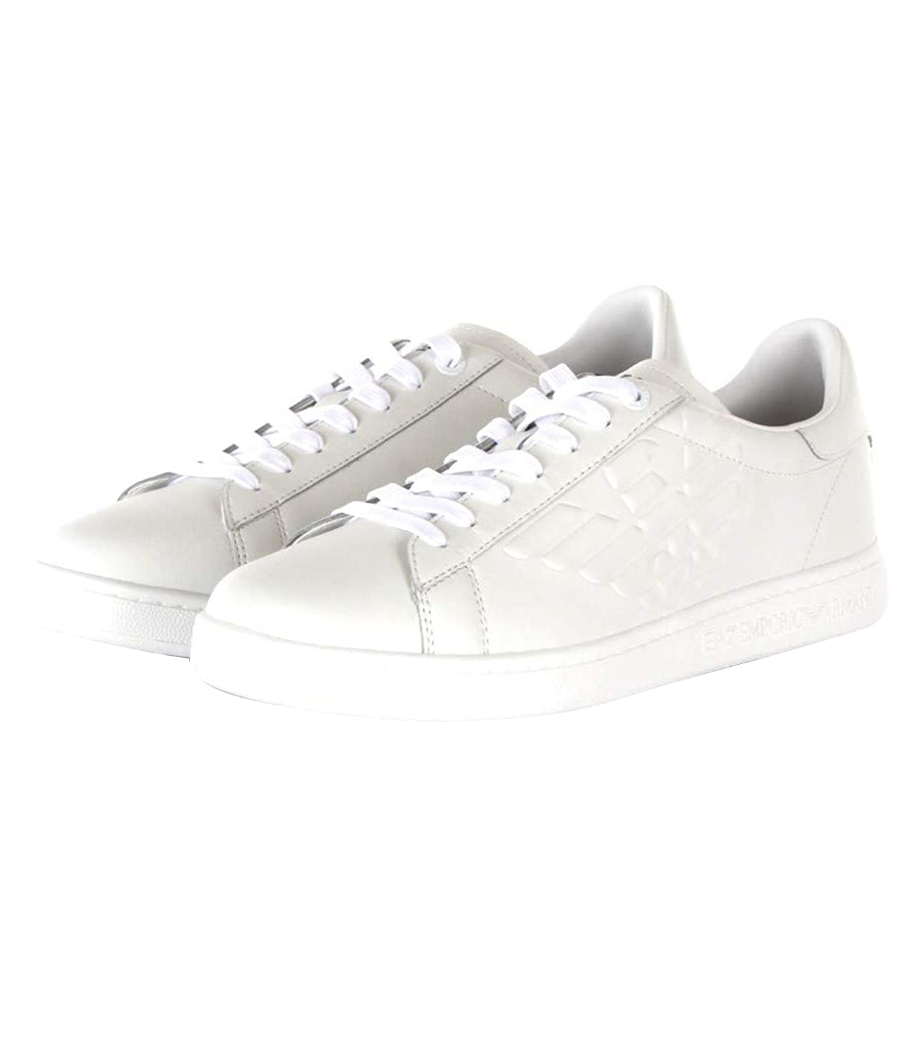 EA7 Emporio Armani Sneakers Uomo Mod. X8X001 XCC51 00001 WHITE Bianco