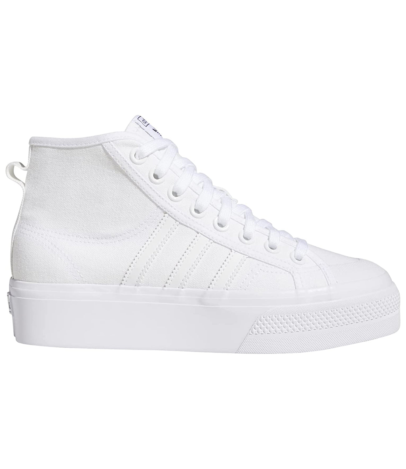 Adidas Sneakers Donna Mod. FY2782 NIZZA PLATFORM MID WHITE WHITE Bianco