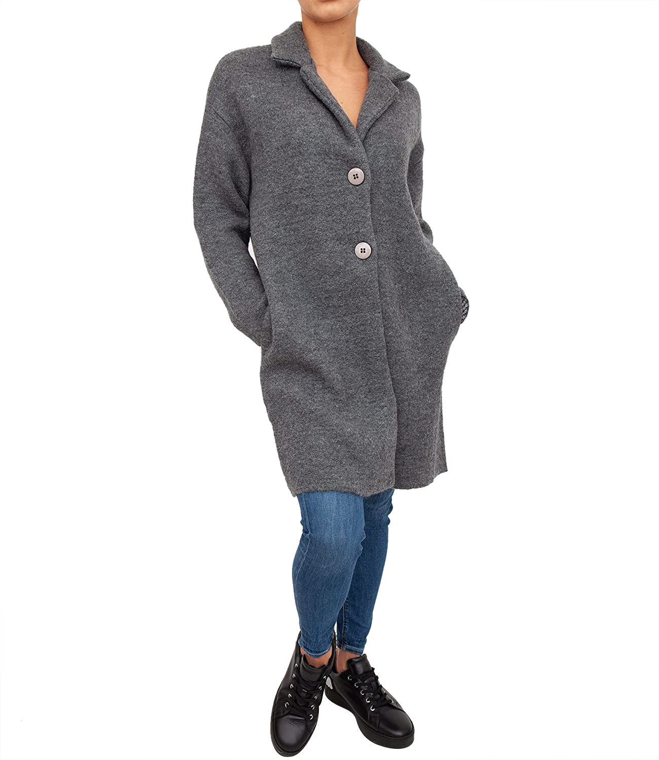 Cappotto BLUGIRL Mod.500137 Grigio