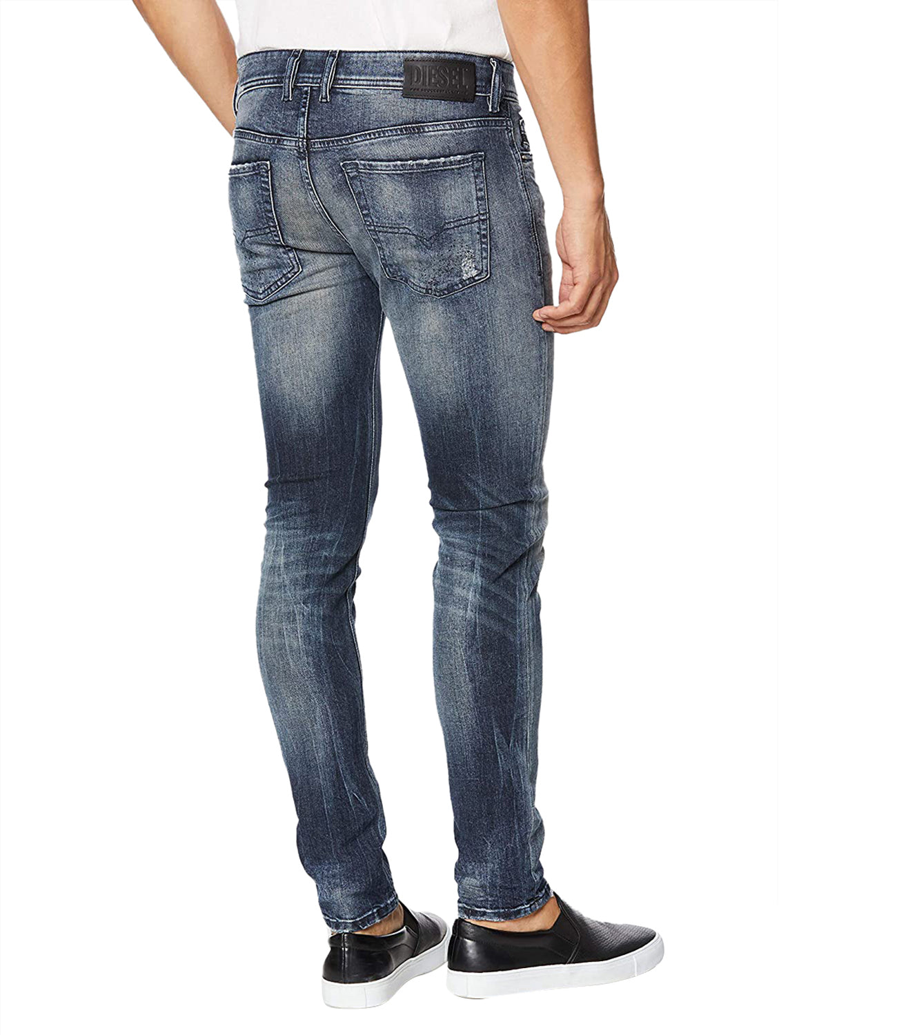 Diesel Jeans Uomo Mod. SLEENKER SKINNY 009EY SCURO Blu