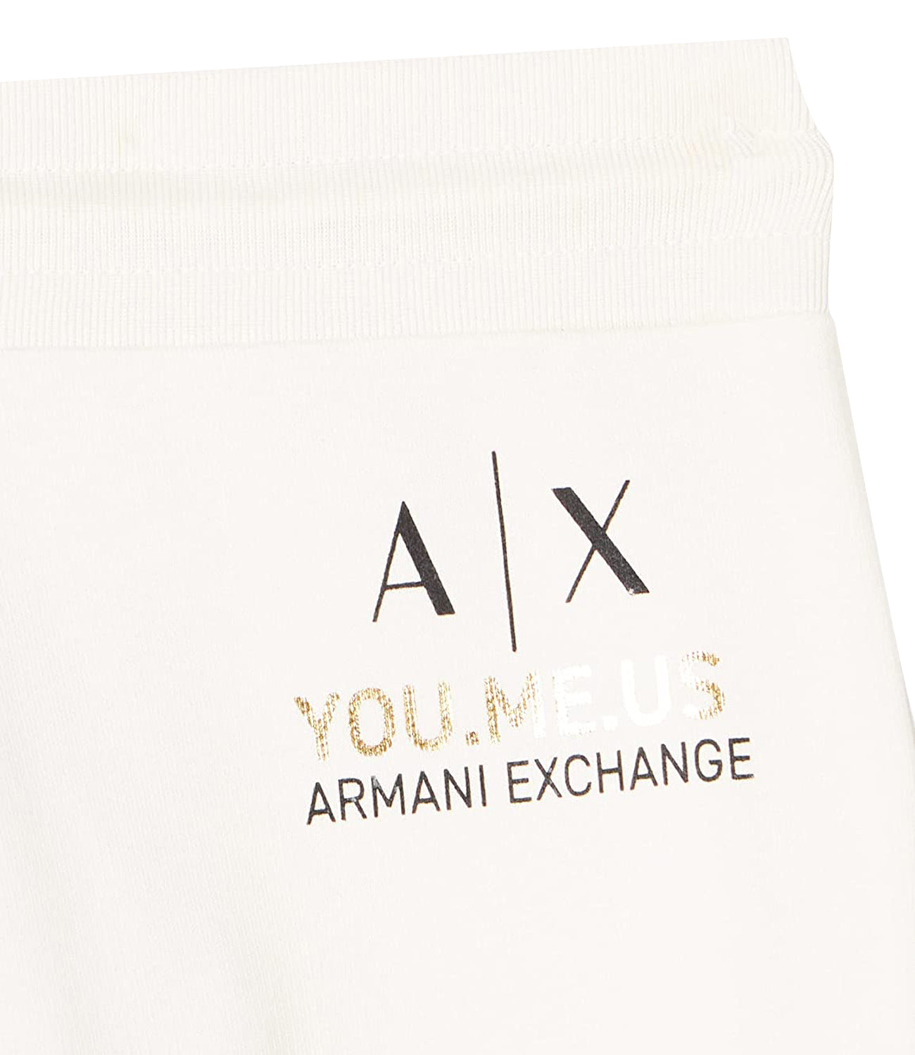 Armani Exchange 6LYP70YJ5VZ1130 Pantalone joggers Avorio