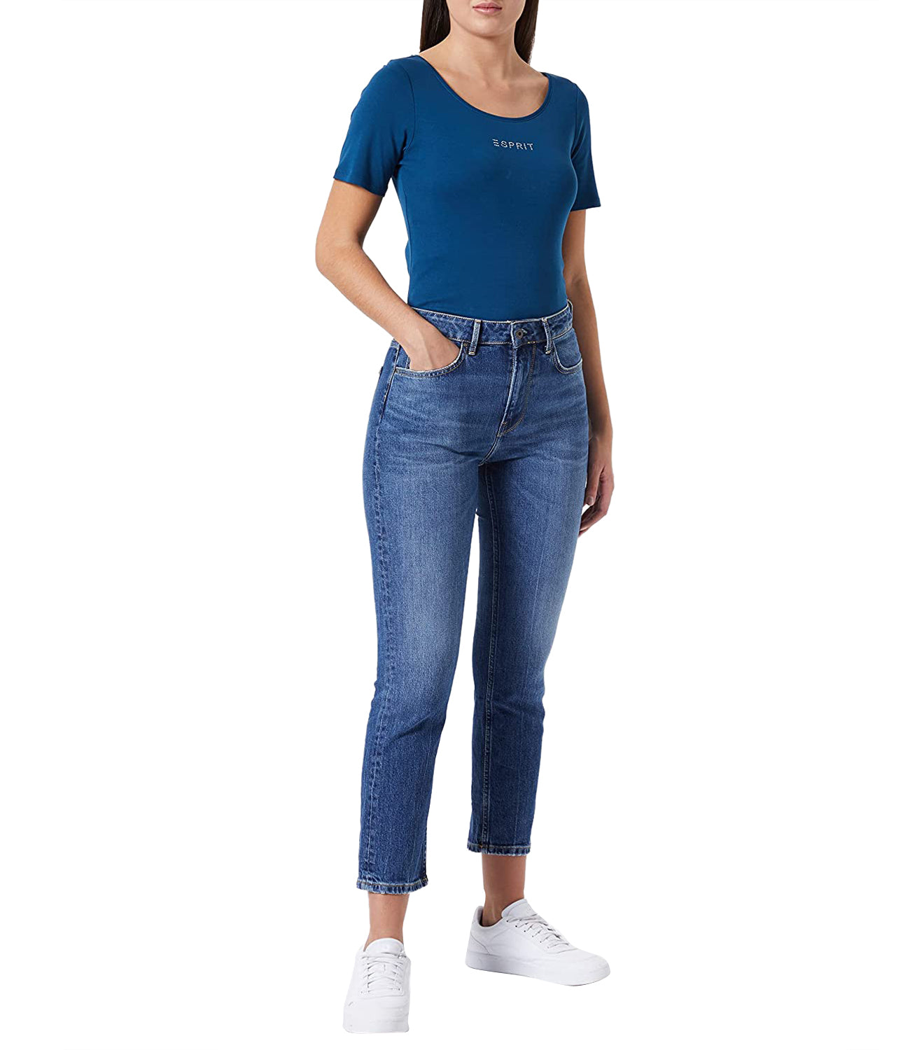 Pepe Jeans Jeans Donna Mod. MARY 204164 48000 DENIM Blu