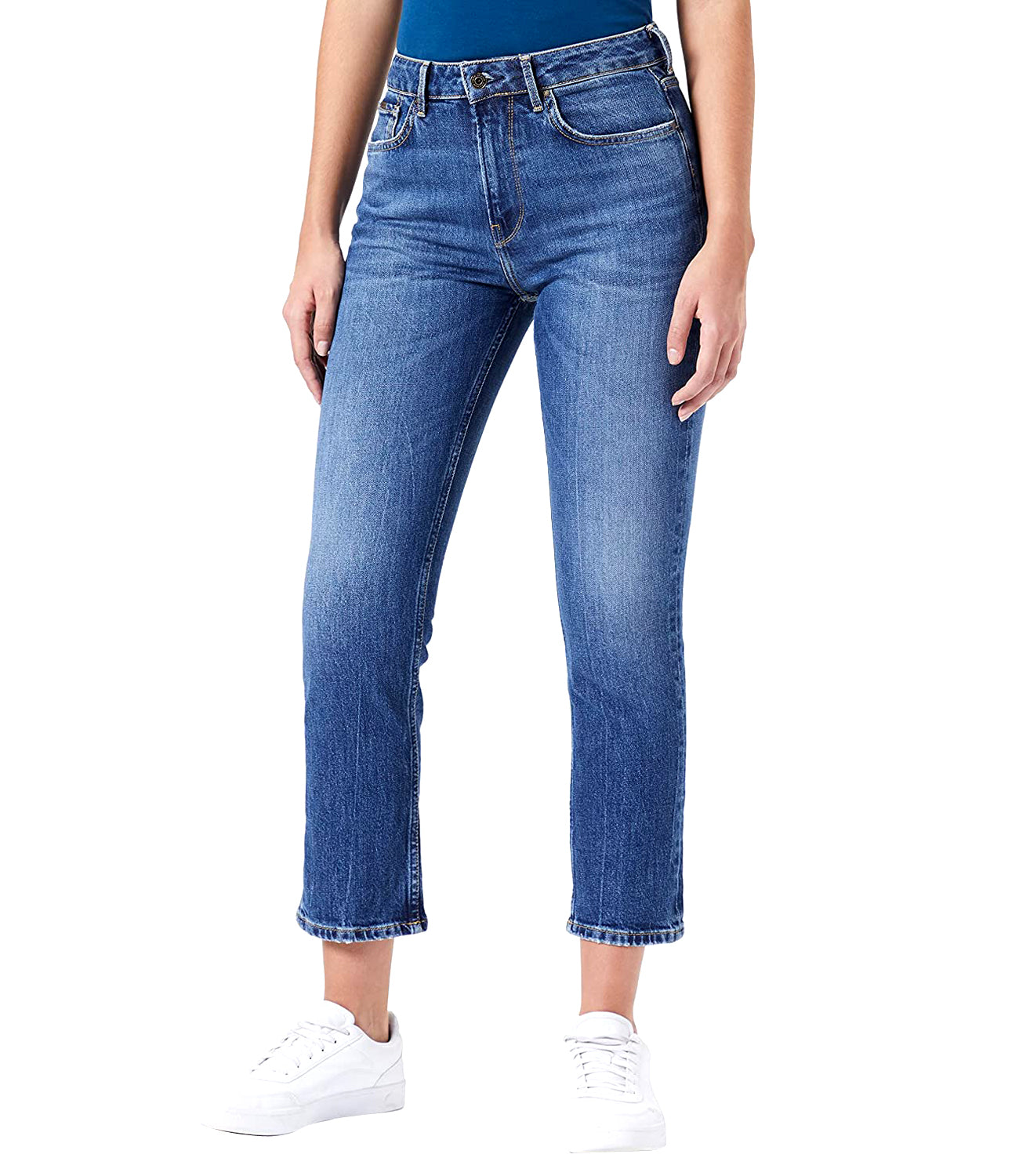 Pepe Jeans Jeans Donna Mod. MARY 204164 48000 DENIM Blu