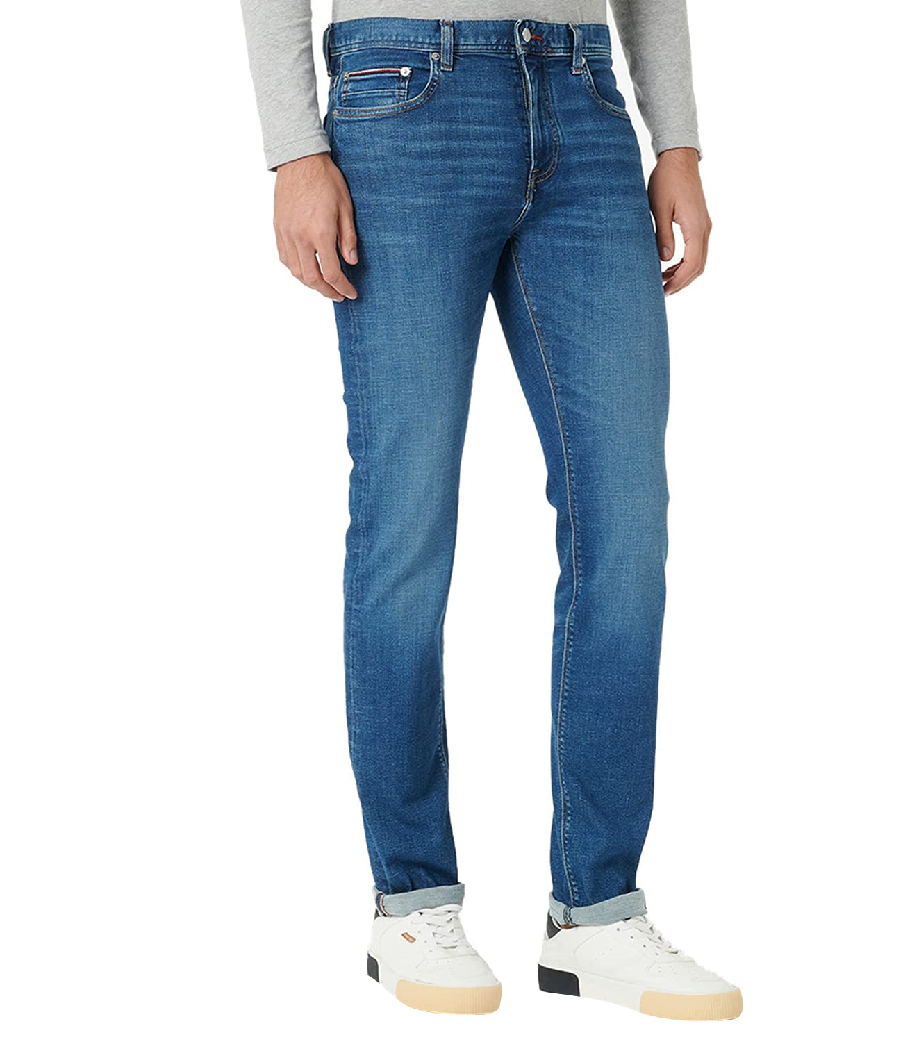 Tommy Hilfiger Jeans Uomo Mod. MW0MW28619 1A7 DENIM Blu