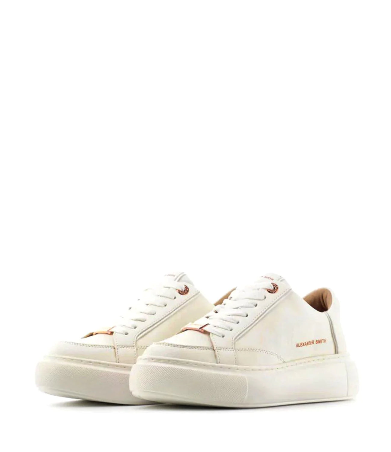 Alexander Smith Sneakers Donna Mod. AWGCD04 GREENWICH TWT WHITE Bianco