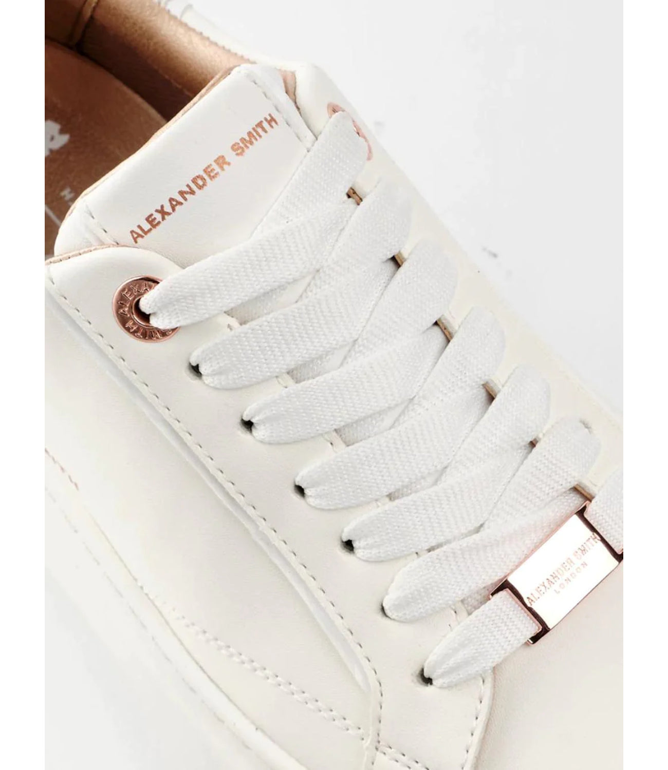 Alexander Smith Sneakers Donna Mod. AWGCD04 GREENWICH TWT WHITE Bianco