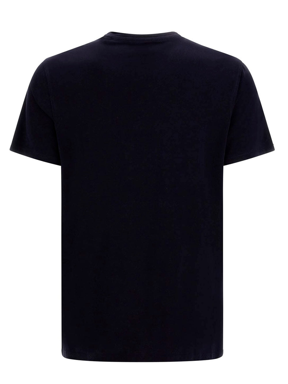 Guess T-shirt Basic Pima da Uomo Scuro Blu