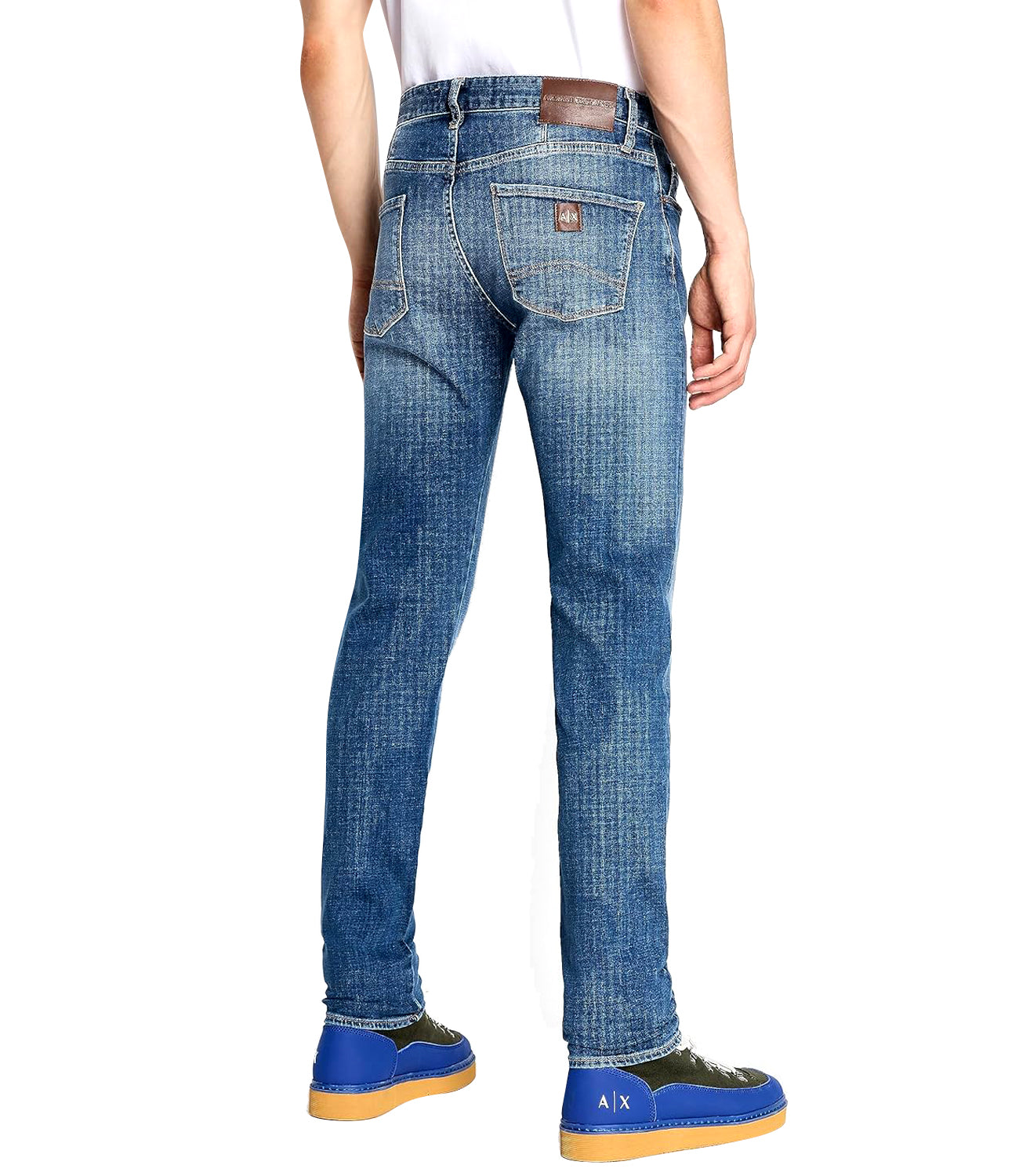 Armani Exchange A|X Jeans Uomo Mod. 6RZJ10 Z191Z 1500 DENIM Blu