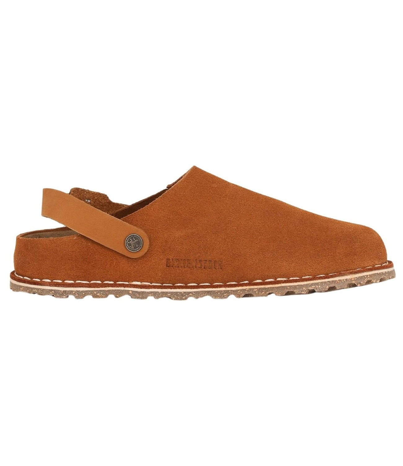 Birkenstock Ciabatta UNISEX Mod. 1025390 LUTRY PREMIUM COGNAC Cognac Marrone