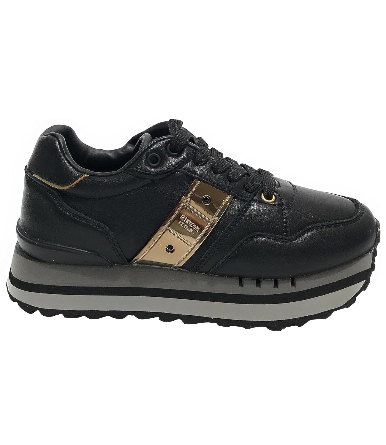 Blauer Sneakers Donna Mod. EPPOS LEA BLK BLACK Nero