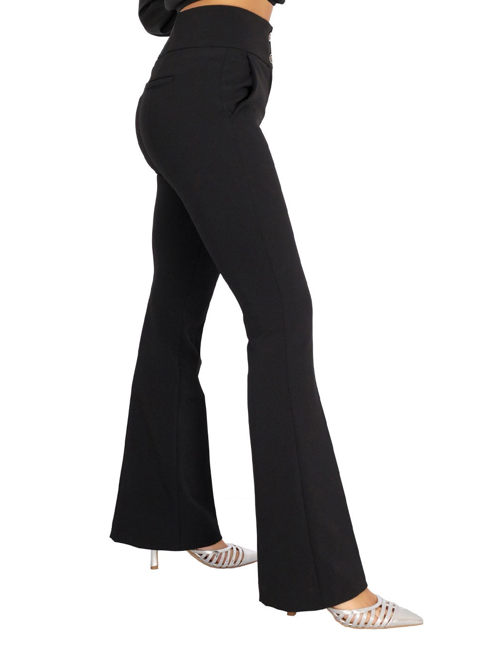 Pantalone Zampa Blugirl da Donna - Nero