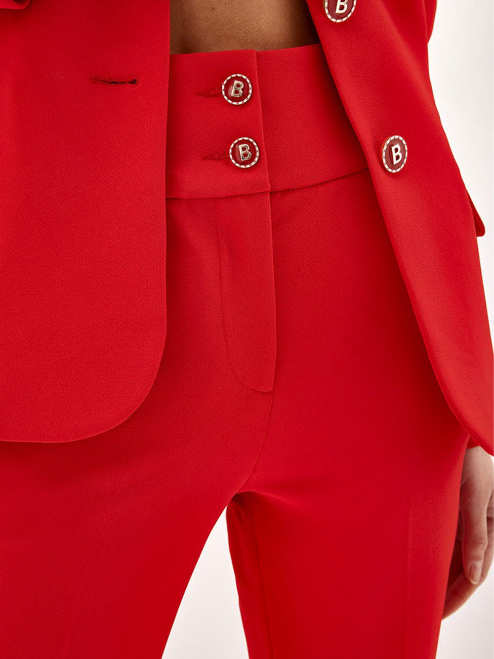 Pantalone Zampa Blugirl da Donna - Rosso