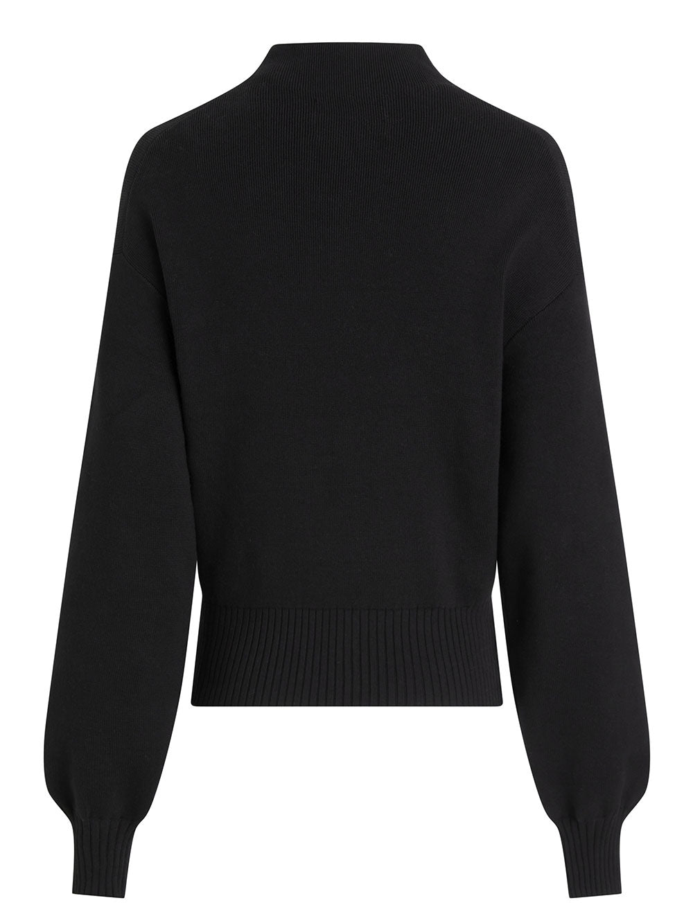 Pullover Calvin Klein Cut Out da Donna - Nero