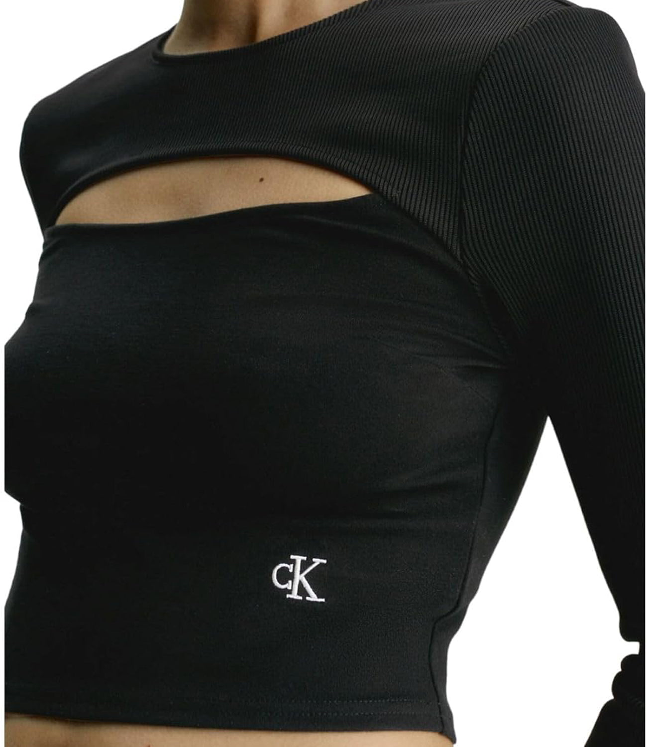 Calvin Klein Calvin Klein Jeans Maglia Donna Mod. J20J222009 BEH BLACK Nero