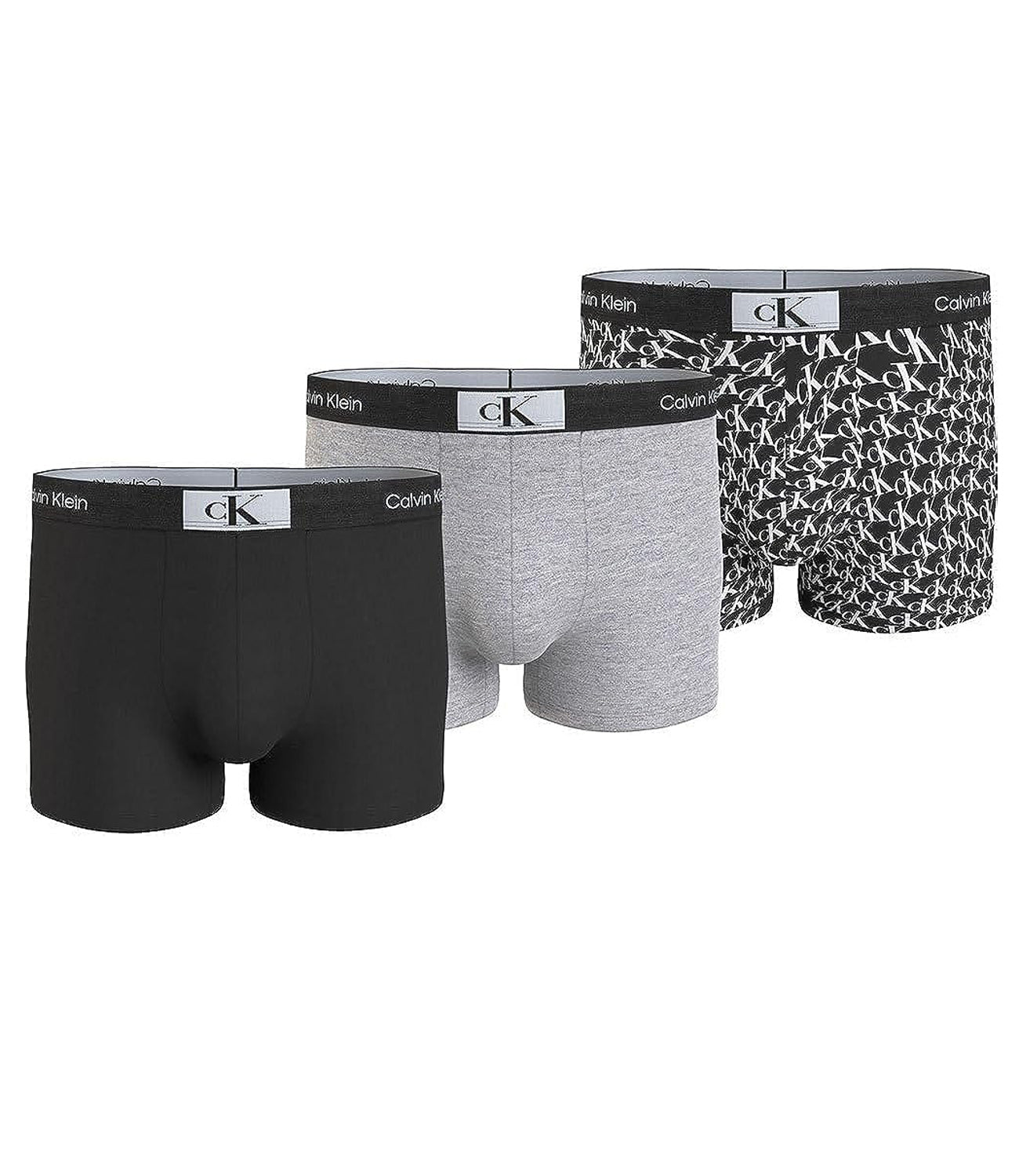 Calvin Klein Calvin Klein Boxer Uomo Mod. 000NB3528E 3PACK JGN Multicolor Multicolore