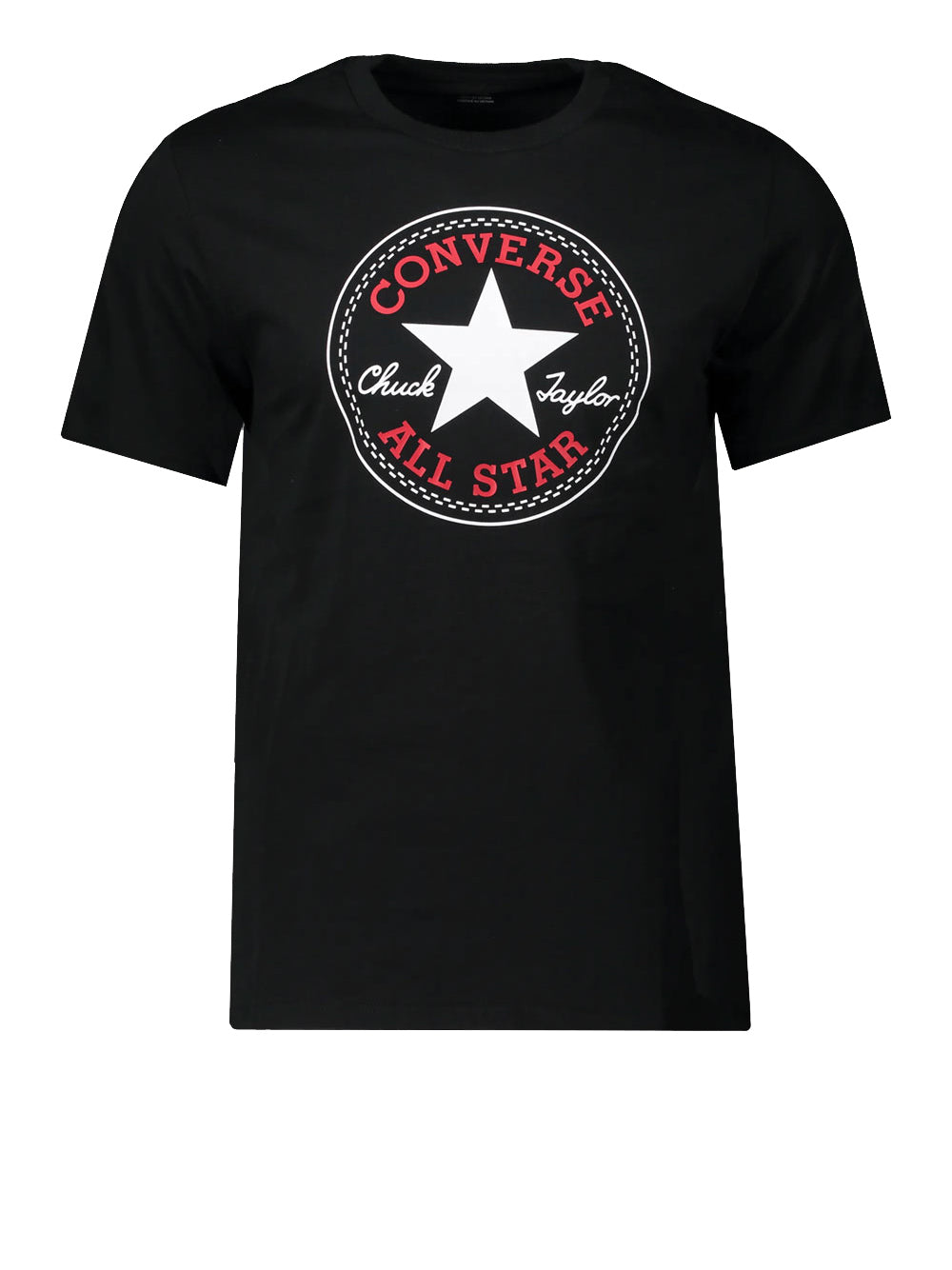 Converse T-shirt Chuck Patch Tee Unisex - Nero