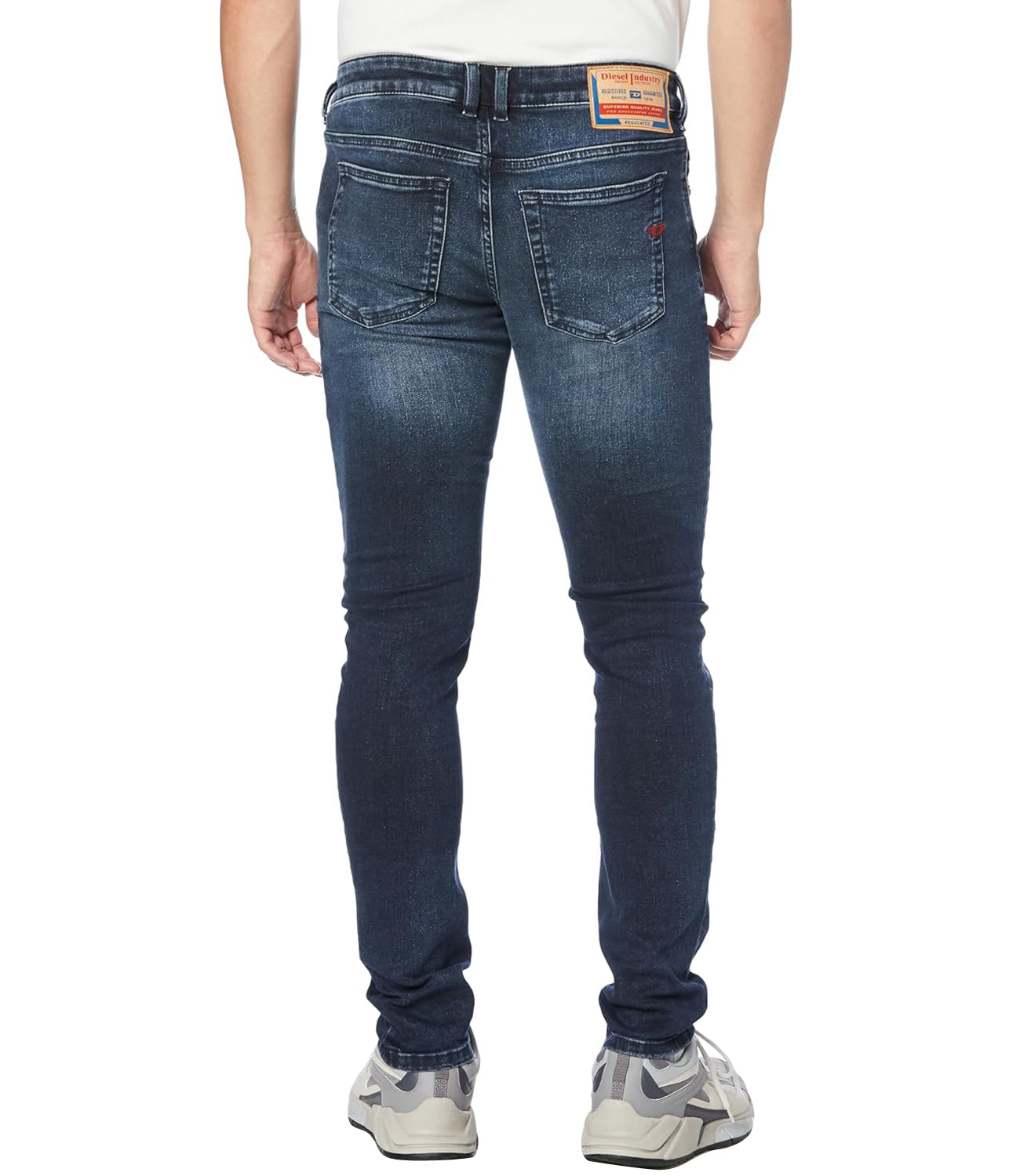 Diesel Jeans Uomo Mod. 1979 SLEENKER 0ENAR 01 Denim Blu