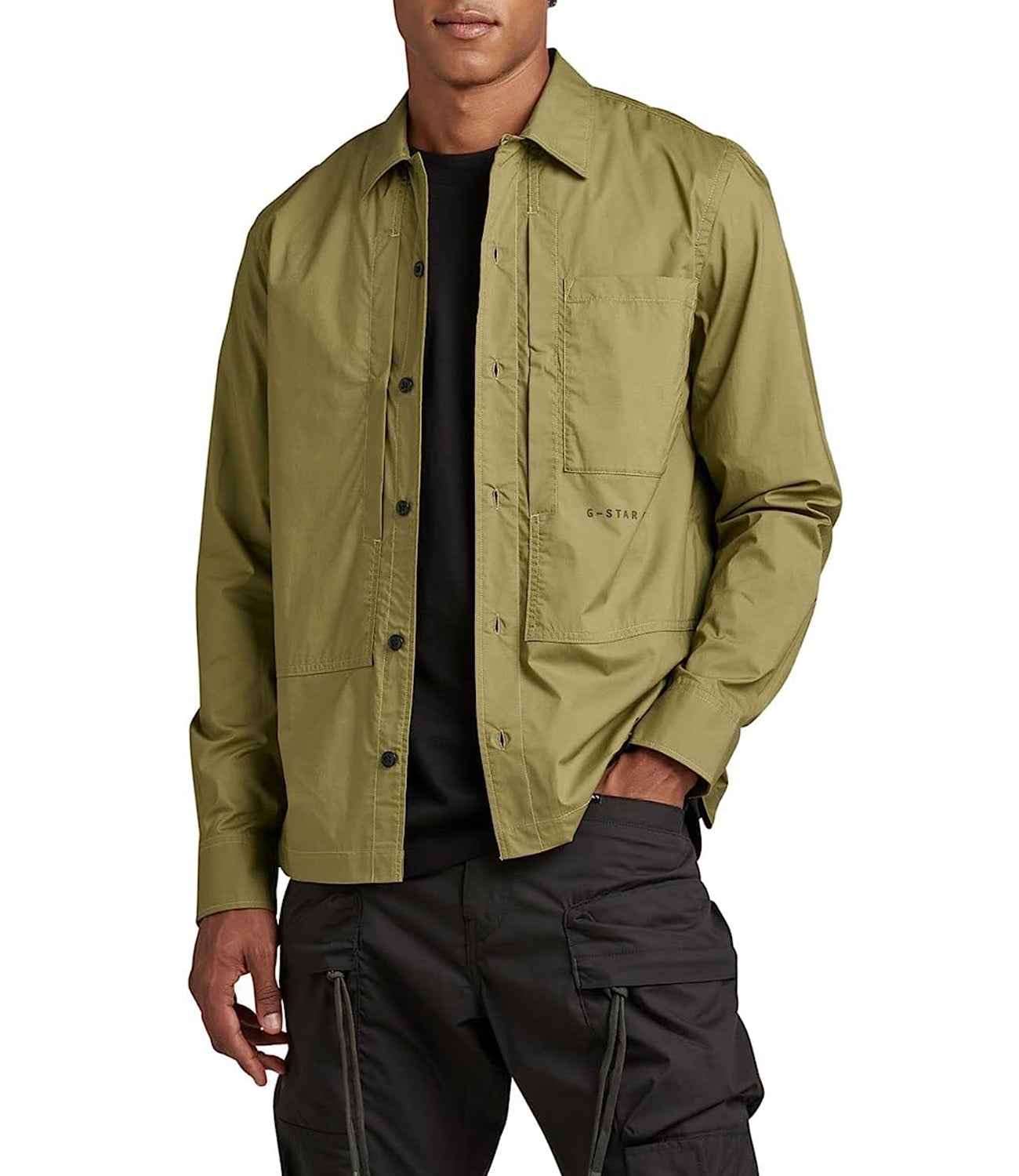 G-Star Camicia Manica Lunga Uomo Mod. D22975 4481 B212 Verde