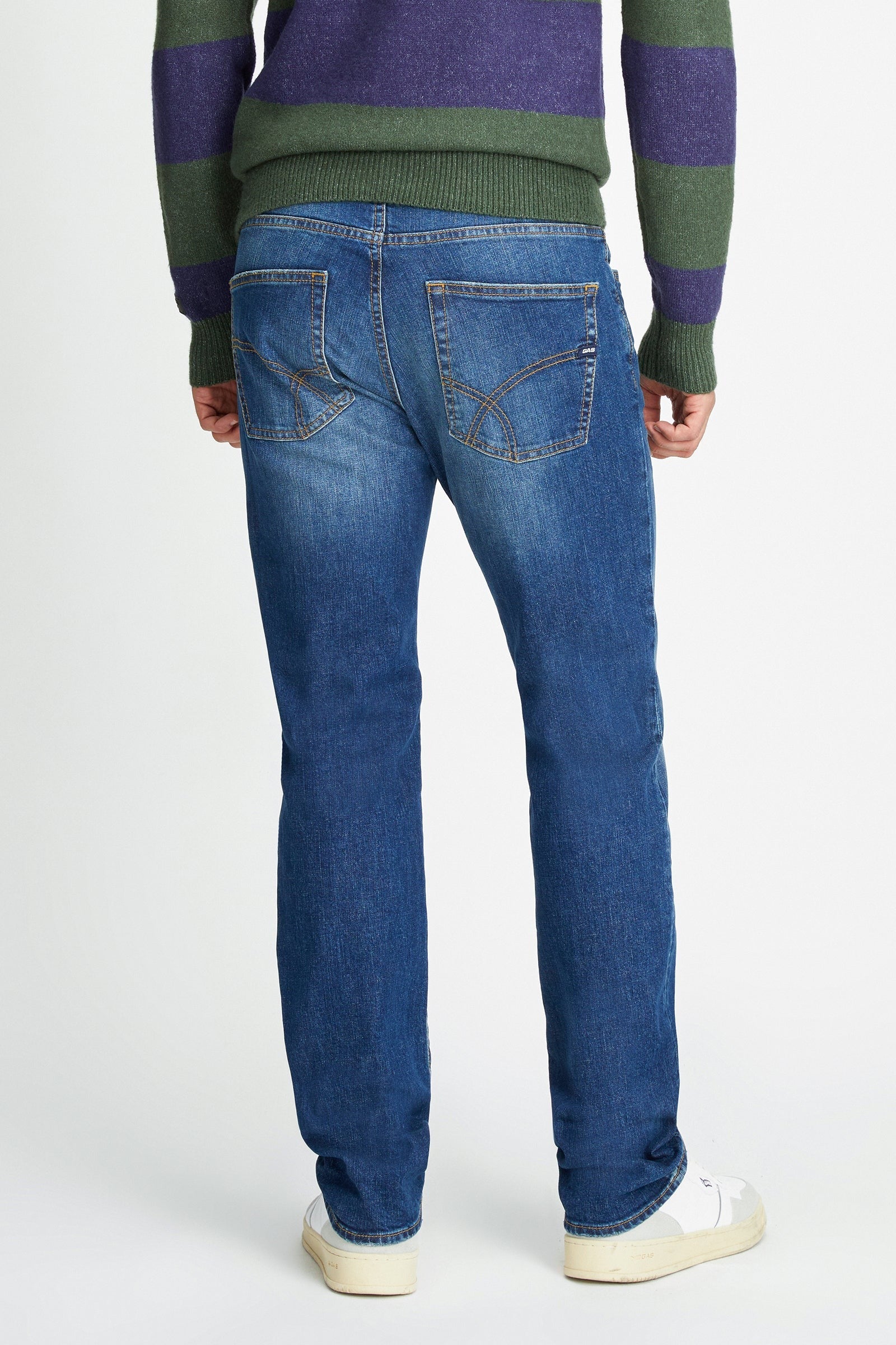 Jeans Gas Morris da Uomo - Denim