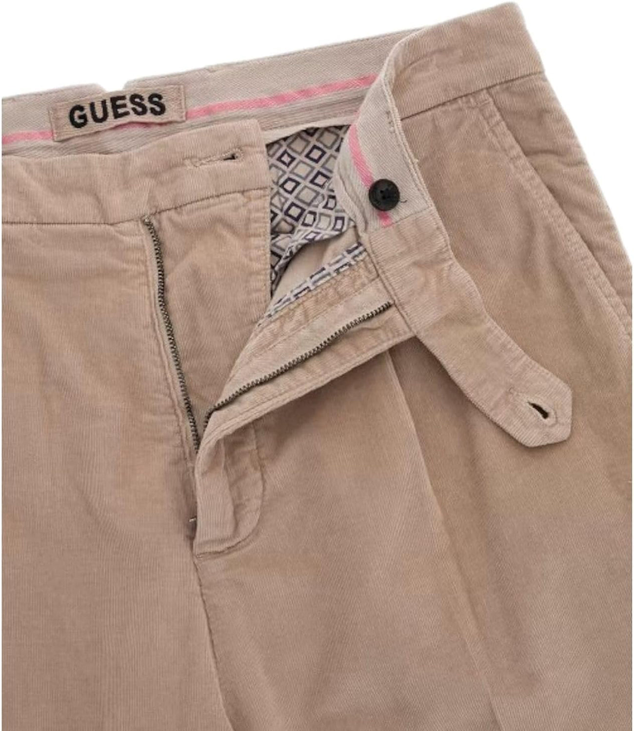 Guess Pantalone Uomo Mod. M3BB27 WFPPA G1CA Beige