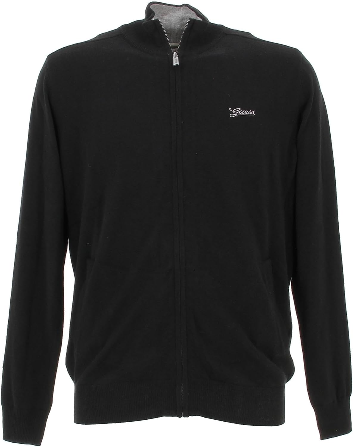 Guess Cardigan Uomo Mod. M3YR02 Z3052 JBLK Black Nero