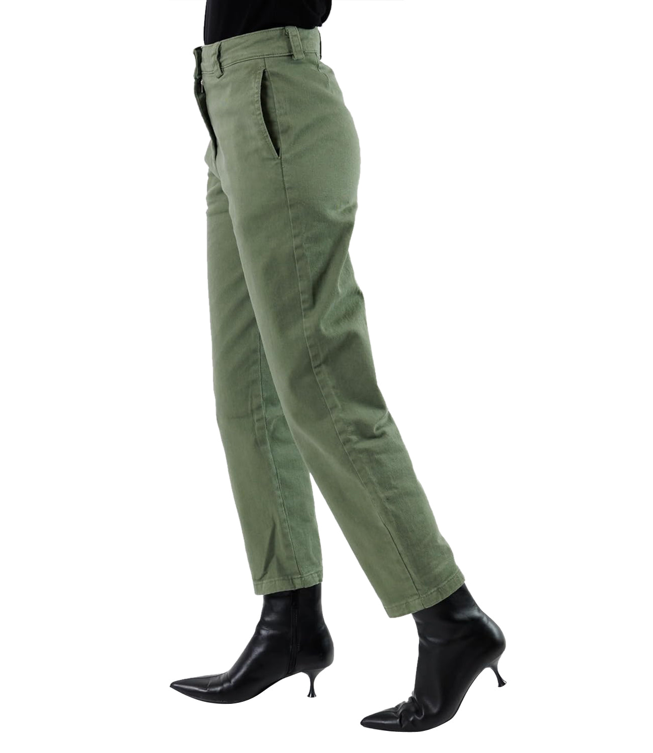 Kontatto Pantalone Donna Mod. TT1706 Militare Verde