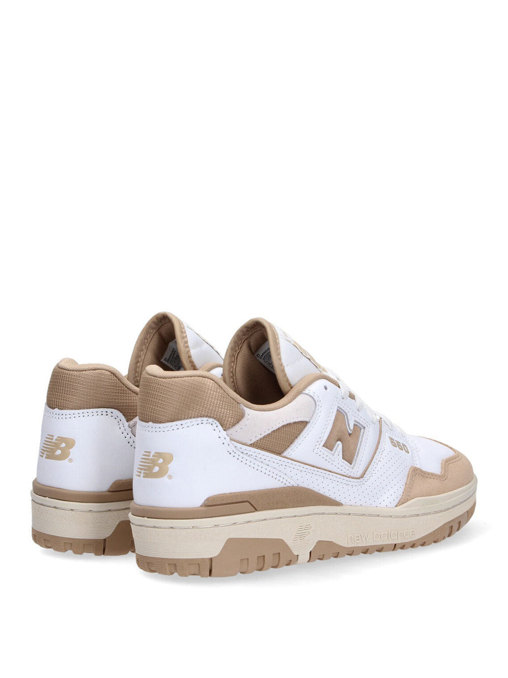 Sneakers New Balance 550 Unisex - Beige Bianco