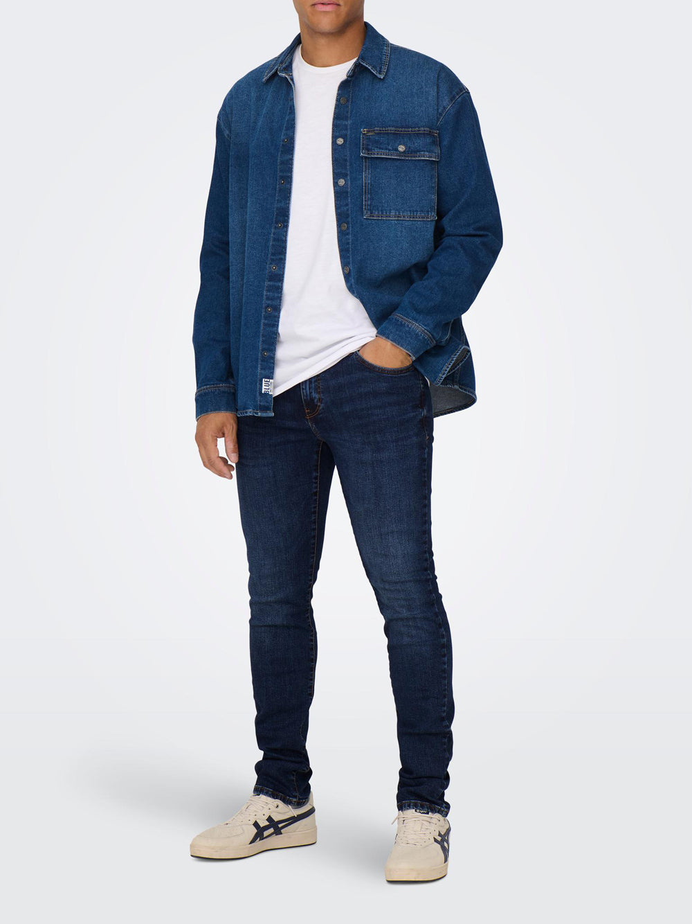 Only e Sons Jeans Slim da Uomo - Denim