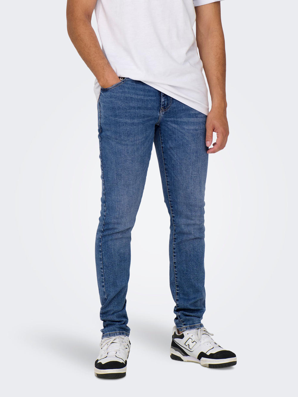 Only e Sons Jeans Slim da Uomo - Denim