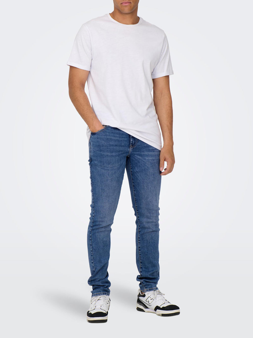 Only e Sons Jeans Slim da Uomo - Denim