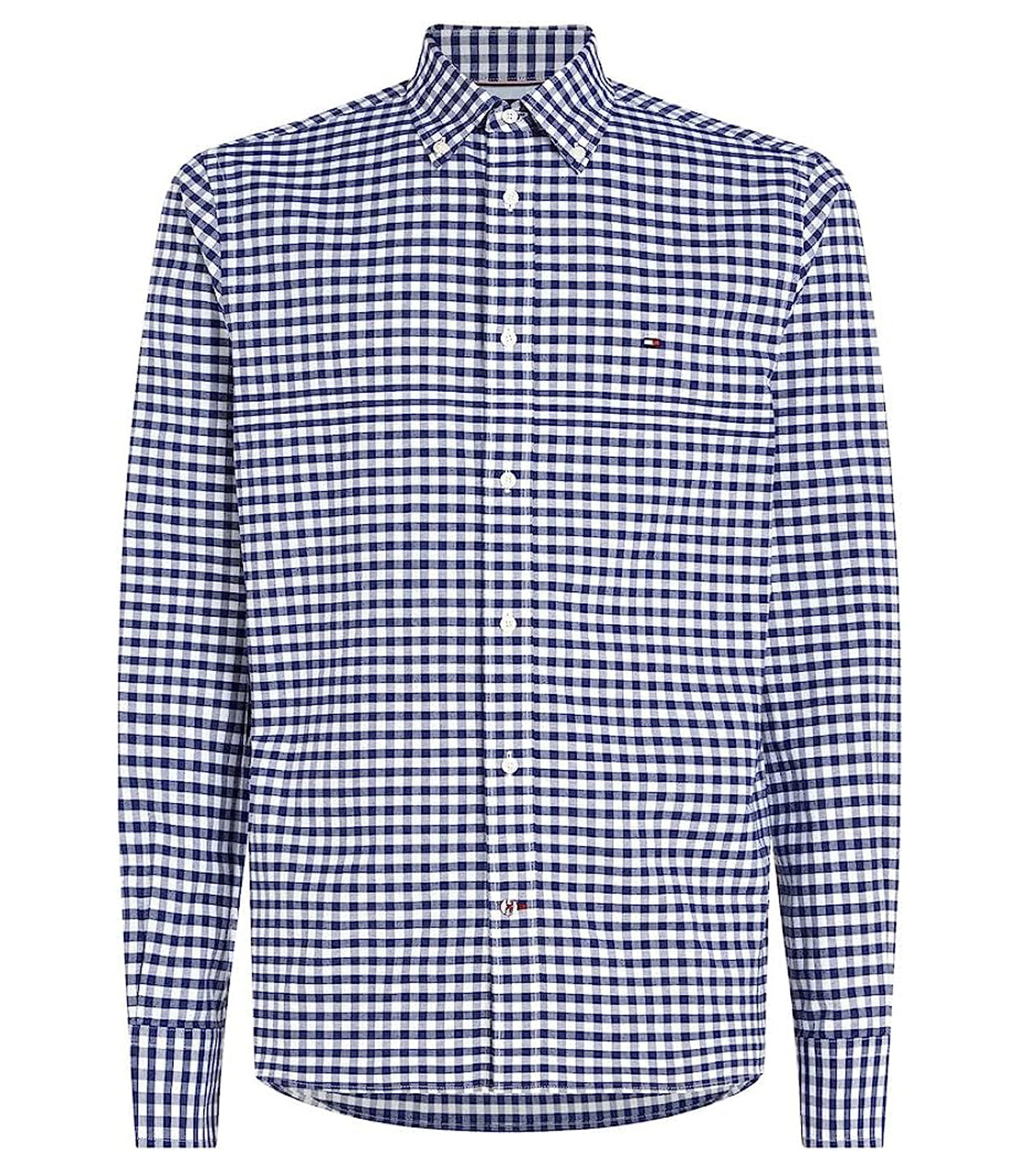 Tommy Hilfiger Camicia manica lunga Uomo Mod. MW0MW31783 0MS Blu