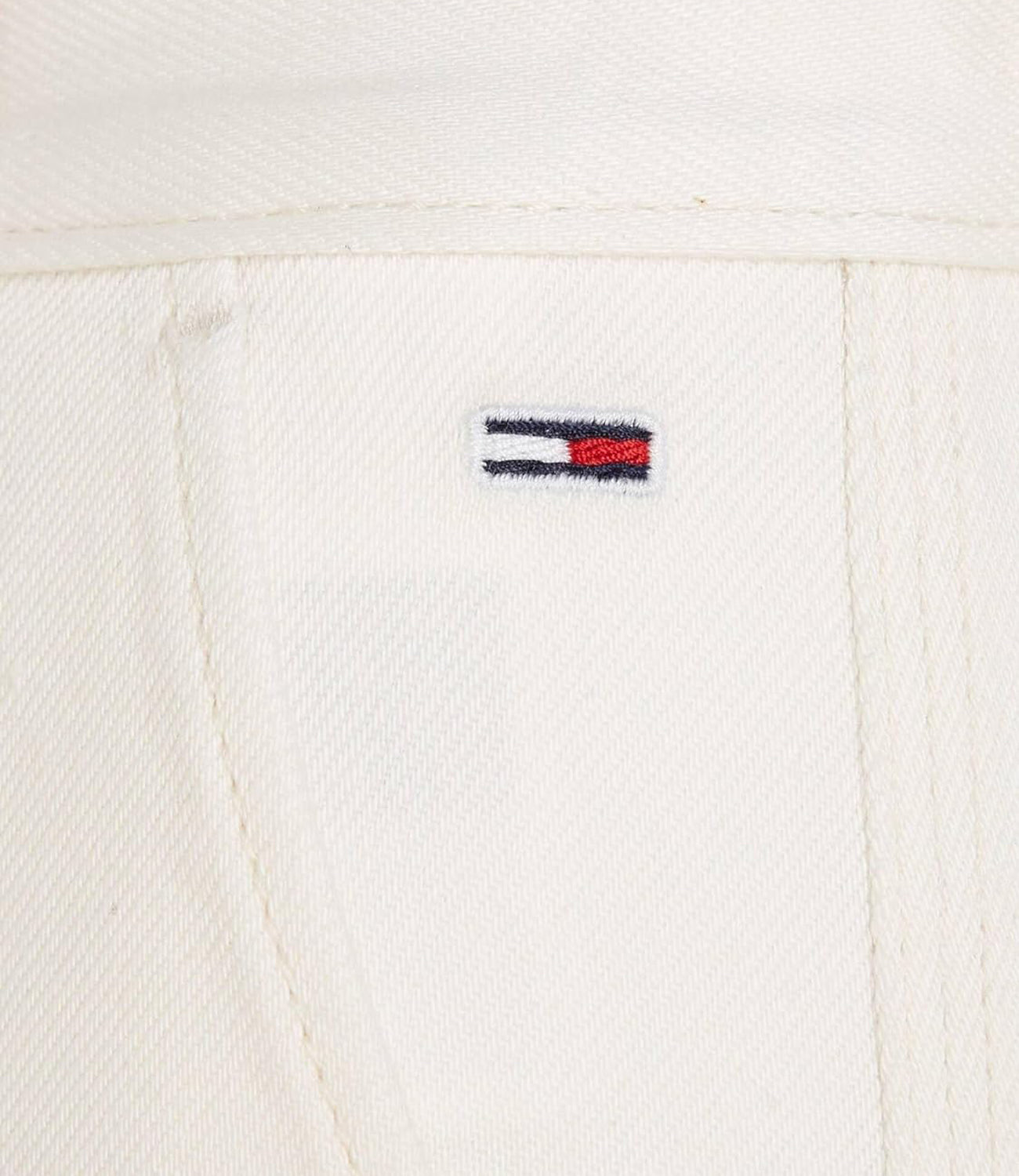 Tommy Hilfiger Tommy Jeans Pantalone Donna Mod. DW0DW16163 YBH Panna Avorio