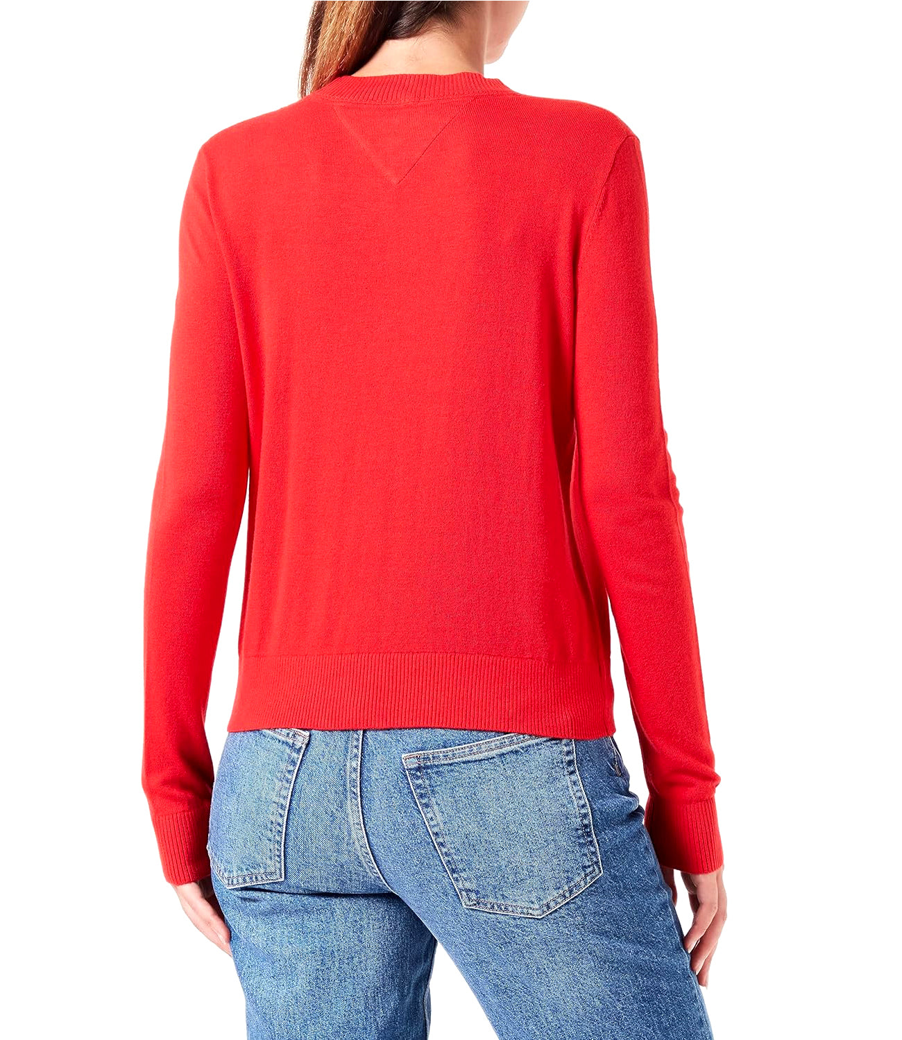 Tommy Hilfiger Tommy Jeans Maglia Donna Mod. DW0DW16534 XNL Rosso