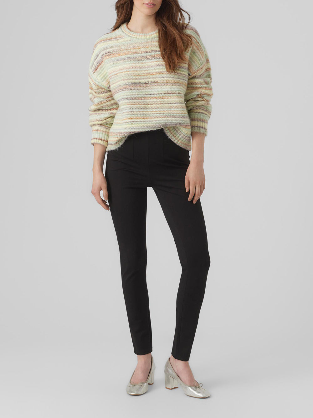 Vero Moda Leggings da Donna - Nero