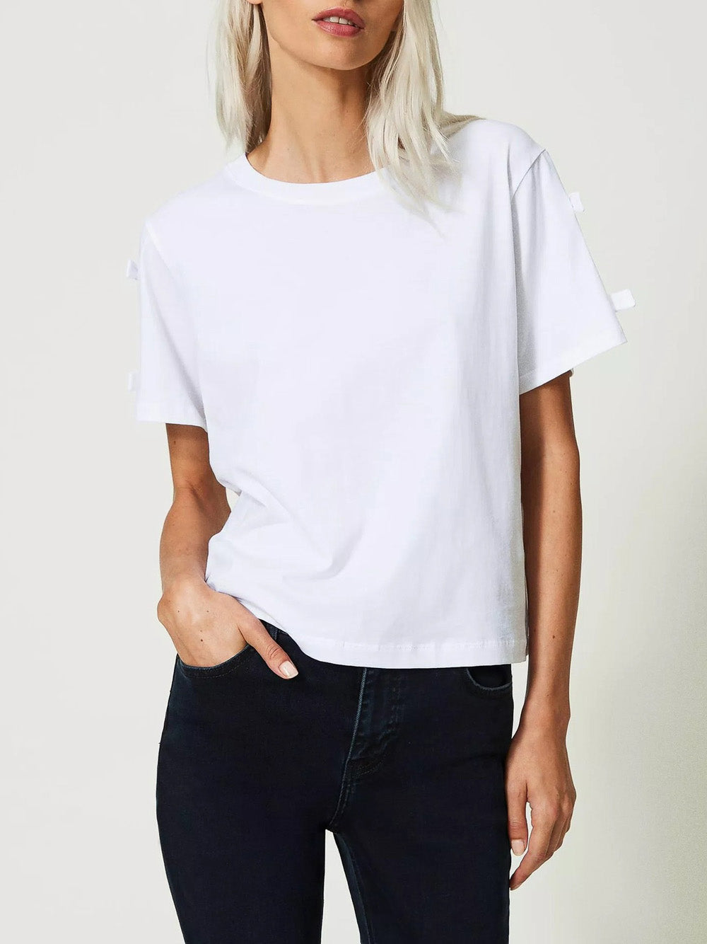 T-shirt Actitude da Donna - Bianco