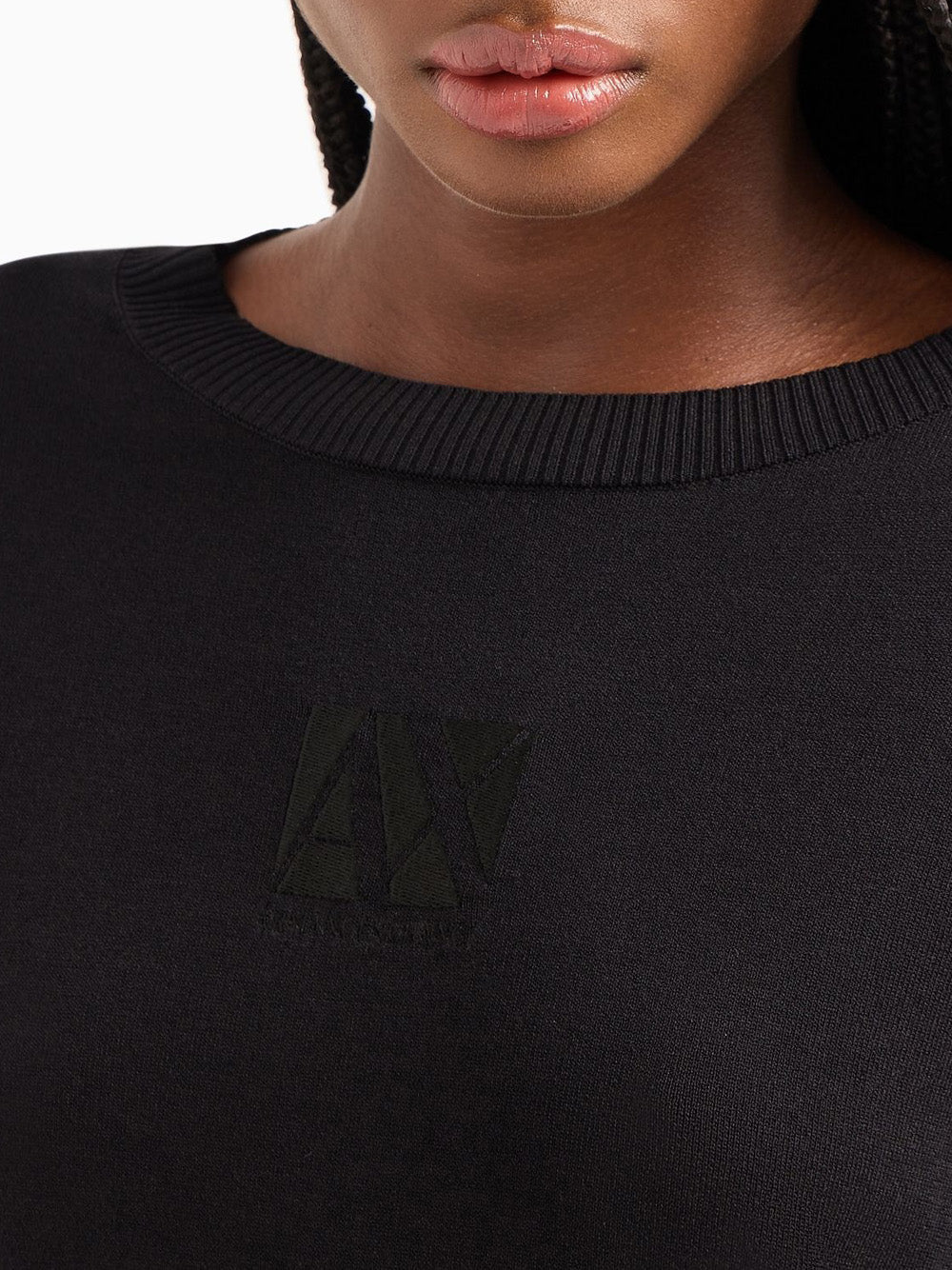 Pullover Armani Exchange da Donna - Nero