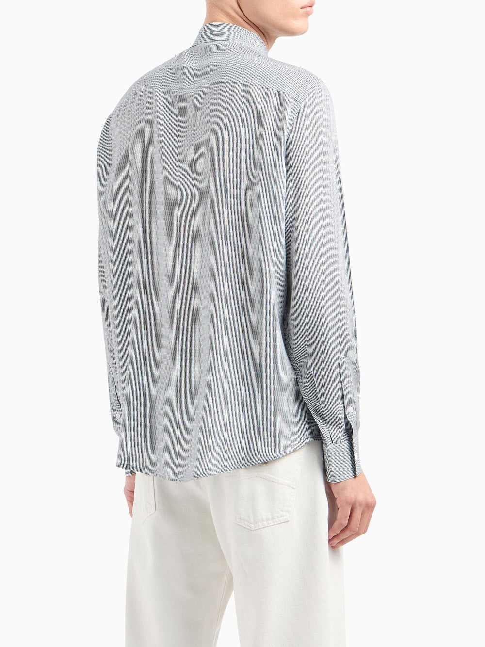 Camicia Casual Armani Exchange da Uomo - Grigio