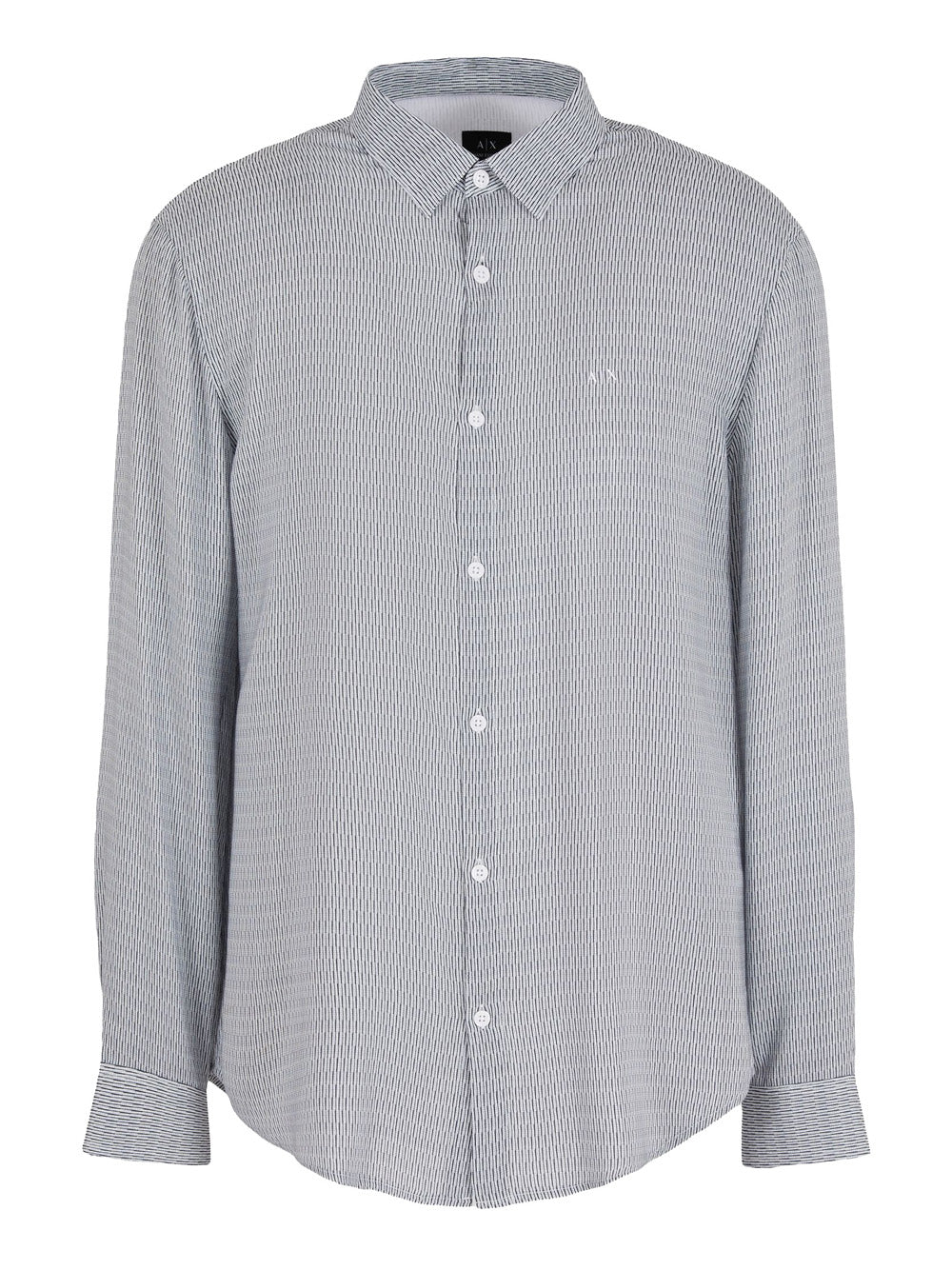 Camicia Casual Armani Exchange da Uomo - Grigio