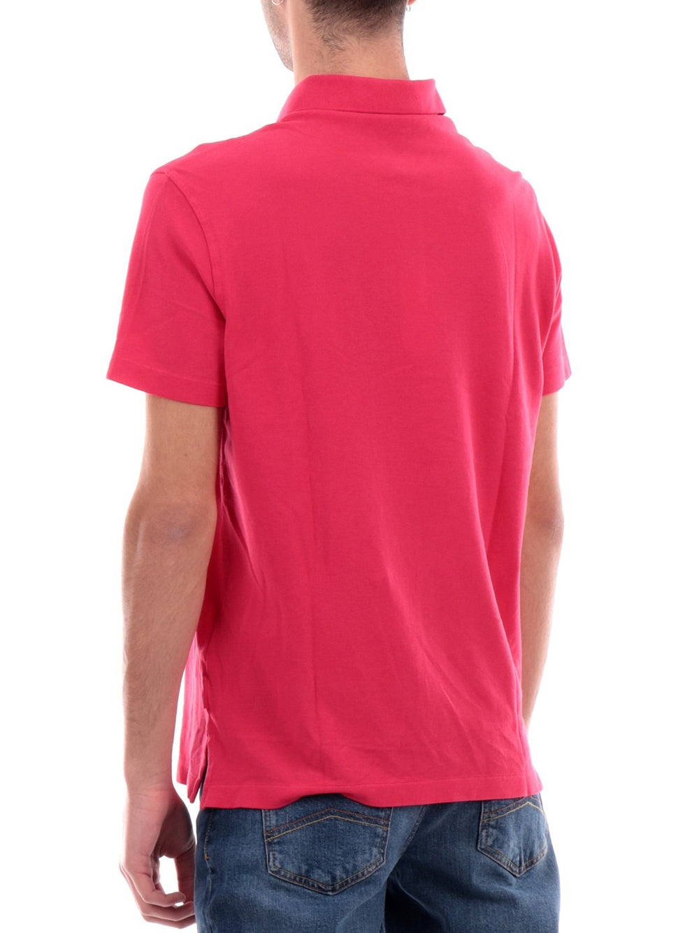 Polo Armani Exchange da Uomo - Fuxia Fucsia