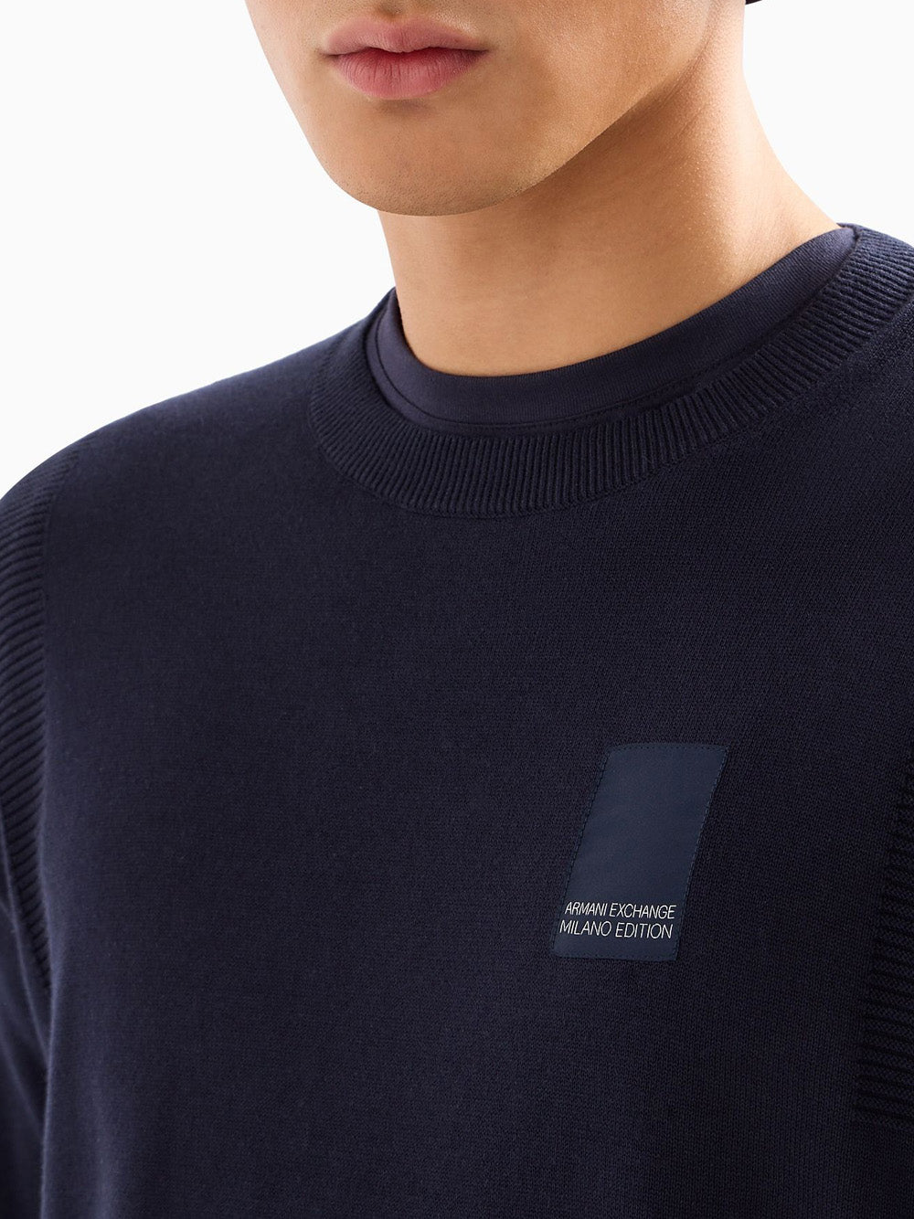 Pullover Armani Exchange da Uomo - Blu