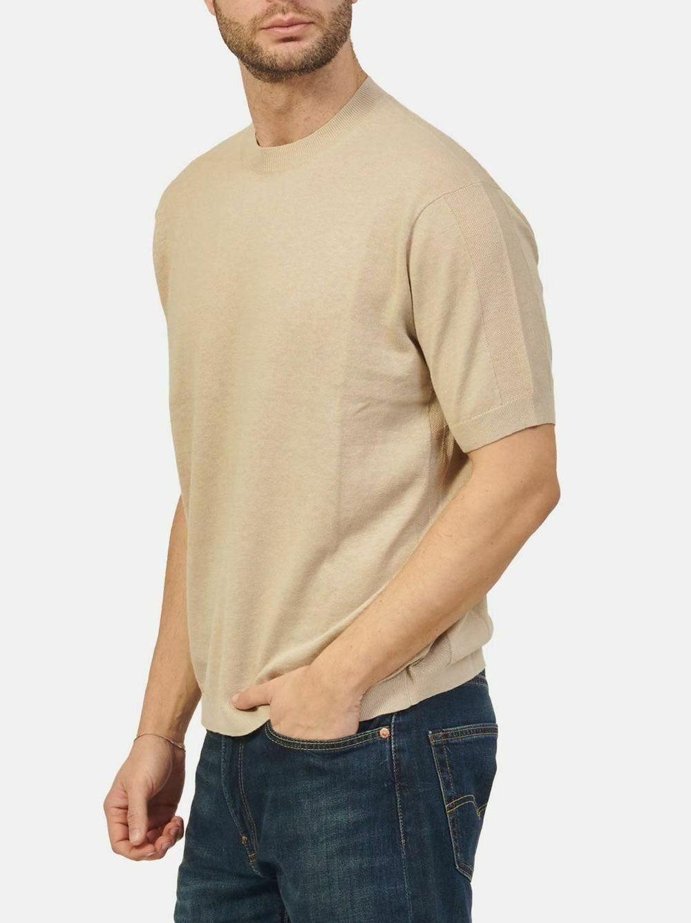 Maglia Armani Exchange da Uomo - Beige