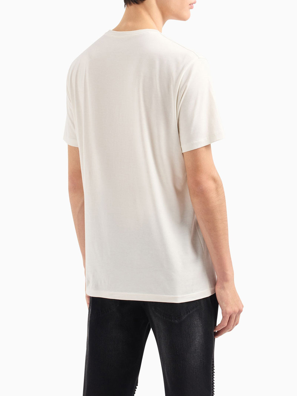 T-shirt Armani Exchange da Uomo - Bianco