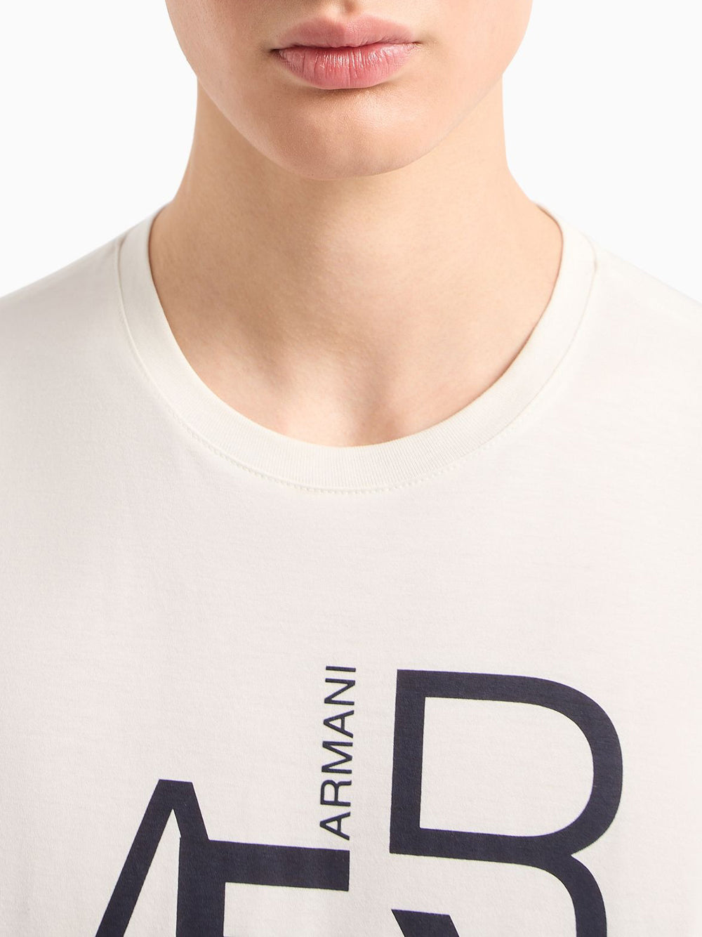 T-shirt Armani Exchange da Uomo - Bianco