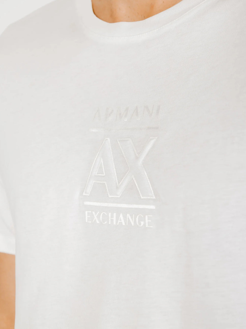 T-shirt Armani Exchange da Uomo - Bianco