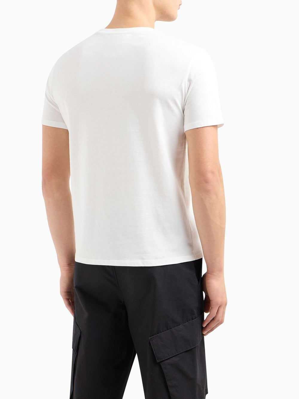 T-shirt Armani Exchange da Uomo - Bianco