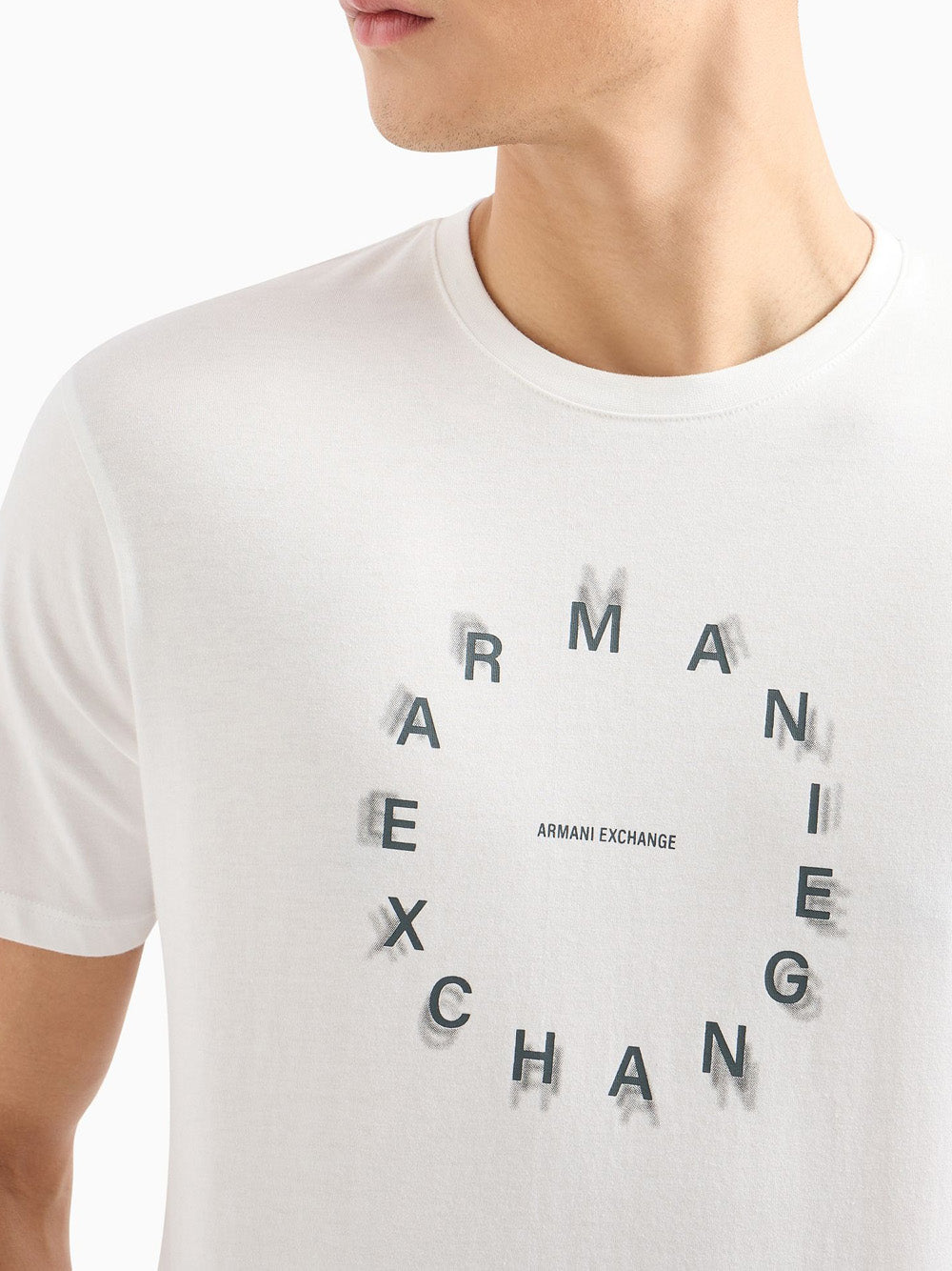 T-shirt Armani Exchange da Uomo - Bianco