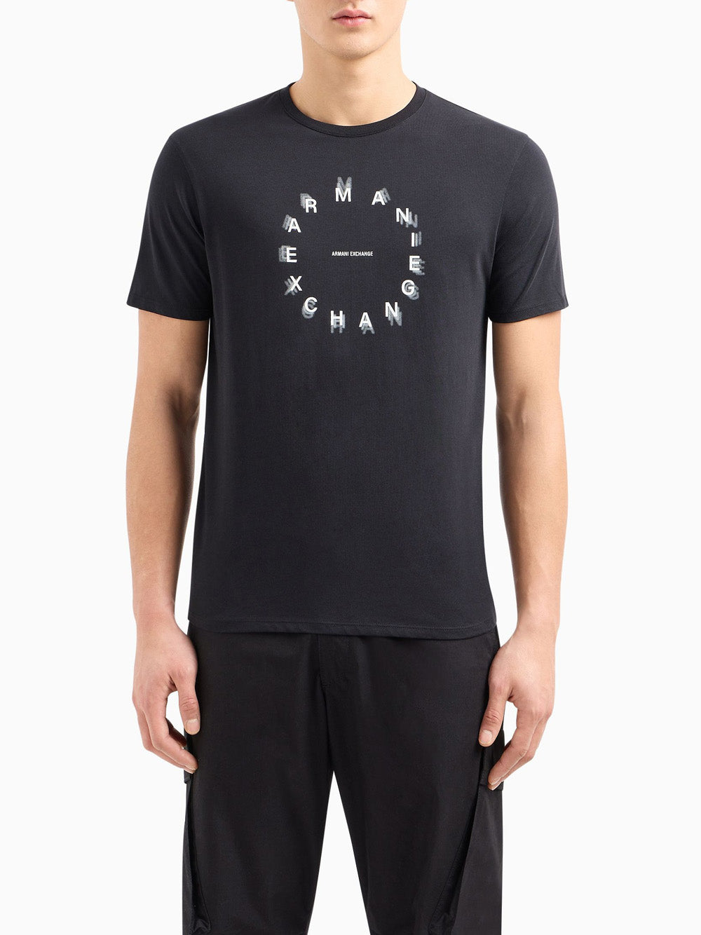 T-shirt Armani Exchange da Uomo - Nero