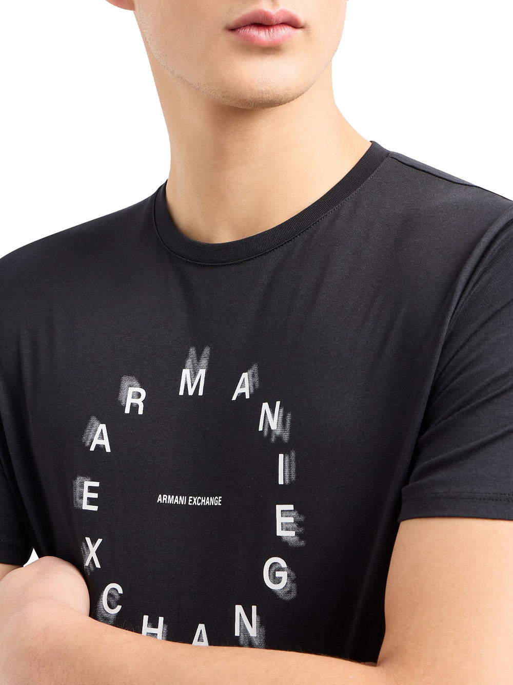 T-shirt Armani Exchange da Uomo - Nero